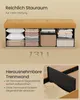 SONGMICS 110 cm Sitzbank mit Stauraum, klappbare Sitztruhe, Produktbild-Vorschau 4