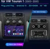 Radio samochodowe 64GB dla VW Touran 2003-2010 Android Navi Podgląd zdjęcia produktu 3