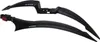 Two black bicycle fenders are displayed against a white background. Podgląd zdjęcia produktu