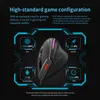 A gaming mouse with feature callouts. Produktbild-Vorschau