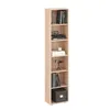 KOMTO Bücherregal 40 cm Breit, Sonoma , Bücherregal mit 6 Produktbild-Vorschau 7