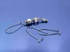 Vintageparts Kidney Ohrhaken Edelstahl 304 platinfarben Produktbild-Vorschau 3
