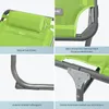 Sonnenliege klappbar – Gartenliege aus Aluminium mit Produktbild-Vorschau 5