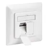 CAT-6-Unterputzdose (UP), 2x RJ45-Anschlüsse, geschirmt, Produktbild-Vorschau 2