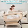 Beistellbett höhenverstellbar Babybett mit Rollen Produktbild-Vorschau 3