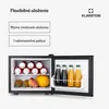 Klarstein Mini chladnička, tichá, 5-15 °C, minibar, 17 l, Náhľad obrázku produktu 5