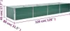 DELUKE® Hochbeet für Garten OSKAR Grün | 320x80x45cm | Produktbild-Vorschau 2