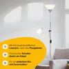 BRILLIANT Deckenfluter Spari mit Lesearm | funktionelle Produktbild-Vorschau 9
