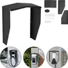 A collage showing an electric vehicle charging station cover, its components, and examples of its use. Náhled obrázku produktu