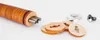 A close-up view of a hammer handle and its components, laid out on a white surface. Produktbild-Vorschau