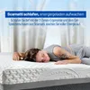 A woman sleeping on a mattress. Produktbild-Vorschau