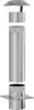 vidaXL Prolunga per caminetto argento 25 x 25 x 82 cm in Anteprima dell’immagine prodotto 3