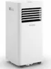 A white portable air conditioner on a white background. Náhled obrázku produktu