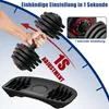 DH FitLife 2 x 18 kg (2er Set) verstellbare Hanteln 1,5 bis Produktbild-Vorschau 2