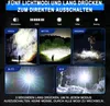 MODFU Dobíjecí LED baterka, 10000 lumenů, extrémně jasná, Náhled obrázku produktu 5