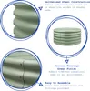 Rundes Hochbeet – 120 cm x 45 cm – Grün Produktbild-Vorschau 2