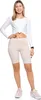 Radlerhose Kurze Rippenleggings Gestreifte Leggings MORAJ Produktbild-Vorschau 3