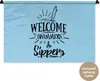 MuchoWow® Wandteppich Wandbehang Schwimmen - Surfen - Produktbild-Vorschau 1