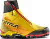 Bergschuh "Aequilibrium Speed Gtx" von La Sportiva in Gelb und Schwarz mit rotem Reißverschluss und rutschfester Sohle. Produktbild-Vorschau