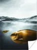 MuchoWow® Poster Meer - Fisch - Gold 120x160 cm - Produktbild-Vorschau 1