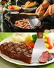 2er-Set Grillspatel aus Edelstahl mit Holzgriff für Produktbild-Vorschau 5