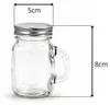 Gewürzglas 8cm klar mit Henkel Deckel 120ml 2er Set Produktbild-Vorschau