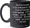 Mr. & Mrs. Panda Teetasse Spruch 2003 Geburtstag - Schwarz Produktbild-Vorschau 2