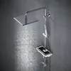 JOHO Regendusche Duschsystem mit Ablage, Edelstahl Duschset Produktbild-Vorschau 2