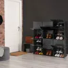 Relaxdays Schuhschrank, Steckschrank mit Türen, HBT: 125 x Produktbild-Vorschau 12