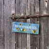 Bienenparkplätze Metallschild mit niedlichen Bienen Produktbild-Vorschau 3