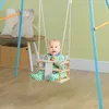 AIYAPLAY Babyschaukel 9-36 Monate, aus Holz und Baumwolle, Produktbild-Vorschau 2