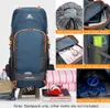 65L Wasserfester Wanderrucksack mit Regenschutz Outdoor Produktbild-Vorschau 11