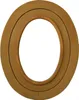Oeil De Boeuf Bois Ovale H65 x L50 cm Côte Tableau Voir les images du produit 3