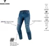 Rebelhorn Vandal Motorrad Jeans, blau, 34/34 Produktbild-Vorschau 6