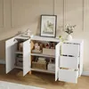 Buffet Merax avec 3 portes et 3 tiroirs, commode avec Voir les images du produit 3