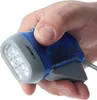3fach LED Dynamo Taschenlampe wiederaufladbar, Blau und Produktbild-Vorschau 2