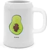 Mr. & Mrs. Panda Krug Avocado Kern - Weiß - Geschenk, Produktbild-Vorschau 1