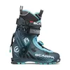 Der F1 Wmn Skitour Schuh von Scarpa in Dunkelblau mit türkisfarbenen Akzenten; ideal für Skitouren. Anteprima dell’immagine prodotto