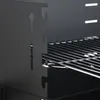 Relaxdays Grill mit Rädern, 2 Ablagen, höhenverstellbarer Produktbild-Vorschau 6