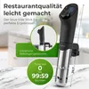 KLAMER Sous Vide Stick, Sous-Vide-Tauchzirkulator, Schwarz, Produktbild-Vorschau 4