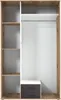 Kleiderschrank - Artisan Eichedekor - 120 x 197 cm - 3 Produktbild-Vorschau 4