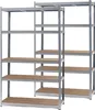Wiltec sada 2x těžký regál 120x60x200cm, 200kg/polička, Náhled obrázku produktu 3