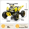 Detská elektrická štvorkolka FCH 12 V, 7 Ah, ATV, hudba, Náhľad obrázku produktu 8