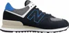 New Balance 574 sportlicher Schnürer Schwarz in Gr. 44 Produktbild-Vorschau 2