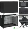 VOUNOT® Hundekäfig Klappbar, Hundebox Auto mit Abdeckung & Produktbild-Vorschau 6
