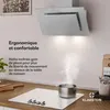 Klarstein Athena Hotte Aspirante 60 cm - Hotte Décorative Voir les images du produit 2