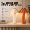Mica Decorations Meera Tischlampe Beige - Tischlampe aus Produktbild-Vorschau 6