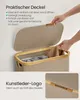 SONGMICS Wäschekorb mit Deckel, 65 L, herausnehmbarer Produktbild-Vorschau 4