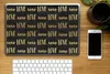 MuchoWow® Laptop Aufkleber Sticker Cover Muster - Liebe - Produktbild-Vorschau 2