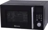 A black microwave oven with a silver handle and control panel is shown against a white background. Produktbild-Vorschau
